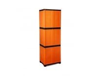 [Apply Coupon] Cello Novelty Large Plastic Cupboard with Lock(Orange and Brown) Rs. 3650