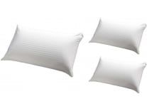Flipkart SmartBuy Polyester Fibre Stripes Cushion Pack of 3(White) Rs.359