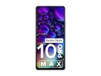 [HDFC CC] Redmi Note 10 Pro Max (Glacial Blue, 6GB RAM, 128GB Storage) -108MP Quad Camera|120Hz Super Amoled Display Rs. 17499