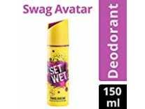 [Min 2 qty] Set Wet Swag Avatar Deodorant Spray Perfume, 150ml at Rs.74