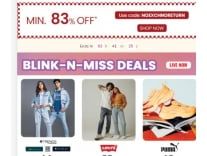 Ajio No Exchange No Resture Sale 83% off on Rs. 2999