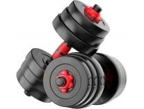AMAN FIT 10KG (2.5KG X 4) PVC Dumbbell Set Home Gym KIT Adjustable Dumbbell 10 kg Rs. 379