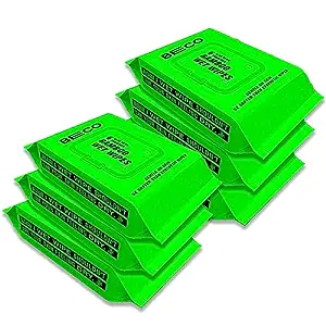 [Apply ₹5 Coupon] Beco Bamboo Aloe Vera Wet Wipes, 25 Pulls Each, Pack of 6, 100% Natural & Eco-Friendly Rs. 388