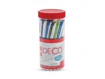 Cello Deco Gel Pen | Gel Pens Blue | Jar of 25 Units | Gel Pens for Students | Pens for Office Use | Gel Pens for Writing | Waterproof Gel Pen Pens Rs. 165