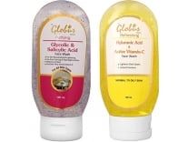 GLOBUS REMEDIES Glycolic Acid and Vitamin C Face Wash Combo Pack Rs. 189