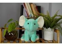 Furrendz Playful Eli 10″ Plush|Animal Character Soft Toy-Elephant|Furry Plush|Soft & Anti Allergic Fabric|Safe For Kids|Role PlayToy|Easy To Wash|Best Birthday & Return Gift for Kids 1 +|Made In India Rs. 225