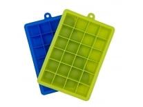 Hotmark 24 Cavity Silicone Ice Cube Trays 2 Packs (Blue & Green) Rs. 129