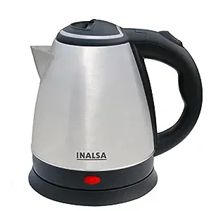 Inalsa Kwik 1500 Watt Electric Kettle in 1.5-Litre (Black/Silver) Rs. 699