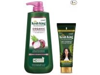 Kesh King Ayurvedic Onion Shampoo 600ml & Kesh King Scalp and Hair Medicine Anti-Hairfall Conditioner, 200 ml Rs. 451