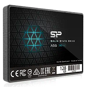 Silicon Power Ace A55 128GB 2.5 Inch SATA III SSD, 3D NAND with SLC Cache, Up to 500MB/s, Internal Solid State Drive for Desktop Laptop Computer Rs. 885