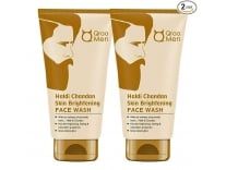 QRAA Men Haldi Chandan Face Wash Value Pack, Pack Of 2, 200 g (Pack of 2) Rs. 235