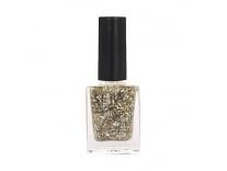 SERY Color Flirt Nail Paint Glitter, High Glossy shine, Chip-Resistant, 6 days long lasting, Enriched with Avocado oil and Vitamin E, Gold Sheen, Gold Glitter, 10ML Rs.89