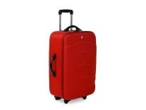 [Apply 5% Coupon] Verage Milan Polyester Medium Check in Trolley 69 cm Red, 2 Wheels Soft Sided Suitcase Luggage (VERMILRED24) Rs. 1045