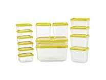 All Time Polka Plastic Container Set, 14-Pieces, Yellow Rs. 189