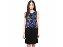 Annabelle By Pantaloons Women’s A-Line Dress (205000005551444, Blue, X-Small) Rs. 300