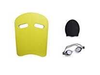 Aurion Swimming Kick Board Safe Pool Learn Training Aid Float Board Tool for Kids (Float Board +Goggle+Cap) Rs.453