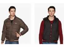 Cazibe Men’s Jacket (95221WC-Coal-M_Coal_M) Rs. 385