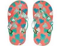 United Colors of Benetton Girl’s Pink Slippers – 8 UK/India (27 EU) Rs. 88