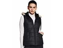 Qube By Fort Collins Women’s Jacket (66113AZ_2_Black_M) Rs. 555