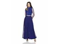 Diva’ni Screenplay Women’s Embellished Body Blouse Top (1547_Indigo Blue_Medium) Rs. 2760