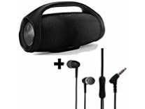 Drumstone Boombox High Sound Wireless Bluetooth Speaker and T4000 Super Bass with Mic for Smartphones Rs. 239