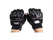 Flomaster Probiker Half Finger Motorcycle Gloves (Black, L) Rs. 268