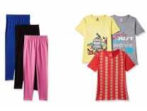 Cloth Theory Girls’ T-Shirt & Trousers Pack of 3 from Rs.208
