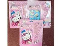 Grab Offers New Birthday Return Gift 3 Pieces Kids Girl’s Cartoon Printed Nail Clipper, Mirror and Comb Set (Random Character) (4 Set = 12 Pcs)