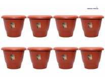 Green Tress 10 Inch Planter Pot (100% Virgin) Pack of 8 – Brown Rs. 325