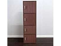 HomeTown Albert Engineered Wood Multipurpose Cabinet in Walnut & Cherry Brown Colour Rs. 3590