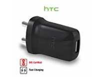 HTC E250 USB Wall Charger for iPhone and Android Devices (Black) Rs.149