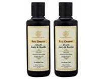 Khadi Natural Pure Herbal Amla and Reetha Cleanser (Shampoo), 210ml (Pack Of 2) Rs. 132