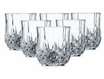 King International 100% Crystal Glass Heavy Base Round Whiskey Glasses,Set Of 6 at Rs.480
