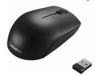 Lenovo 300 Wireless Optical Mouse(USB, Black) Rs.528