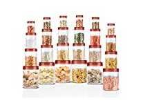 Milton Vitro Plastic Jar Set, 24- Pieces, Transparent Rs.749