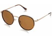 MTV UV Protected Round Unisex Sunglasses – (MTV-137-C2|52|Brown Color) Rs. 388