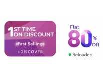 Myntra Min 80% on Branded Fashion Products + Cashback offer