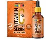 Organix Mantra Vitamin C 25% Serum for face with Hyaluronic Acid, Ferulic Acid, Vitamin E, B3, Jojoba Oil, Aloe Vera and Grapefruit Extract, 30ml Rs. 399