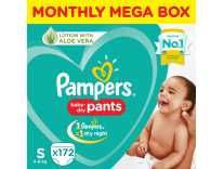 Pampers Diaper Pants Monthly Pack – S(172 Pieces) Rs.1319