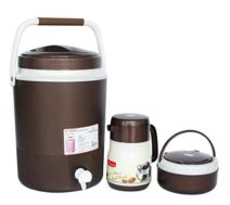 Princeware Summer Combo Plastic Ice berg, Brunch and Flask Set, 3-Pieces at Rs.768