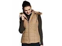 Qube By Fort Collins Women’s Jacket (66113AZ_1_Skin_M) Rs. 558