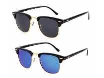 Criba Gradient Rectangular Unisex Sunglasses