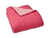 [Apply Coupon] AmazonBasics Reversible Microfiber Comforter – Full/Queen, Pink Rs. 649