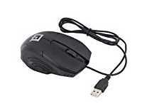 SaiTech IT USB Mouse Optical Wired Mouse Ergonomic Design for Computer Laptop, PC, Desktop – Black Rs.199