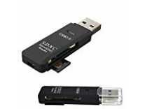 Sancus Global USB 3.0 Multifunction Card Reader Black Rs. 399