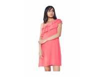 AND Pink Regular Fit Above Knee Shift Dress Rs.549