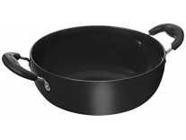 Amazon Brand – Solimo Hard Anodized Deep Kadhai (12 inches, 3mm thickness) Rs. 609