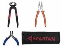 Spartan BS-06 Steel Home Hand Tool Kit (Multicolour, 3 Piece) at Rs.182