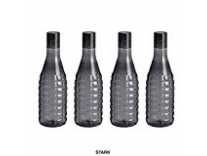 Steelo Stark Plastic Water Bottle, 1 Litre, Set of 4 Rs.189