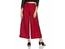 W for Women Women’s Straight Pants (18AUW60152-210479_Red_WS) Rs. 369